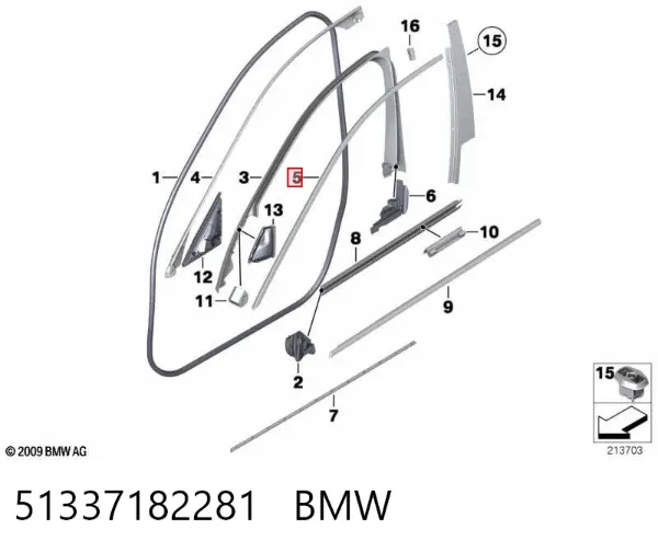  51337182281 BMW