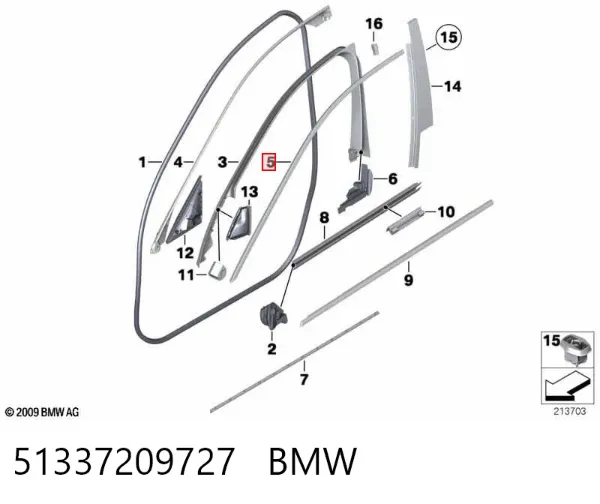  51337209727 BMW
