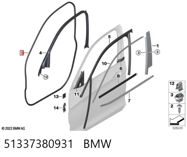  51337380931 BMW
