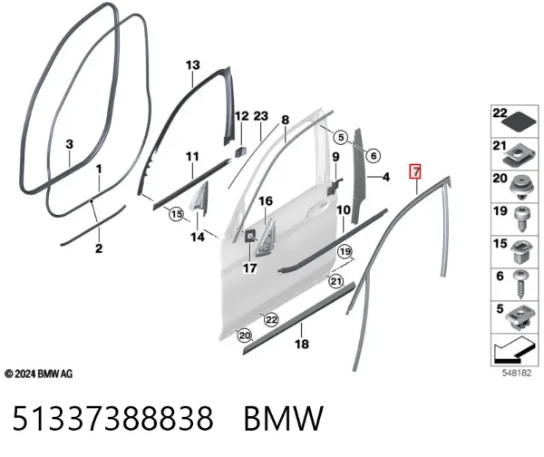  51337388838 BMW