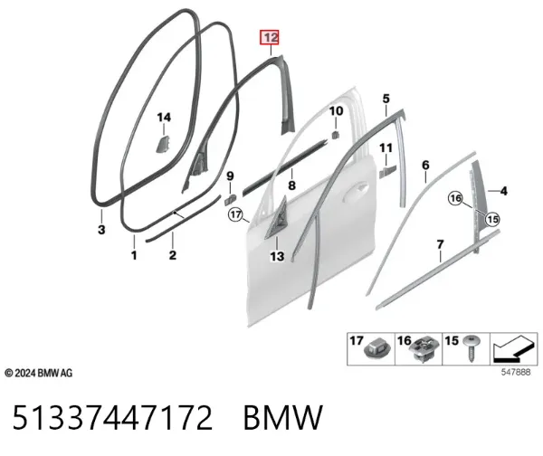  51337447172 BMW