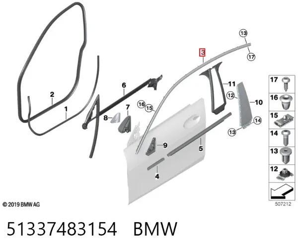  51337483154 BMW