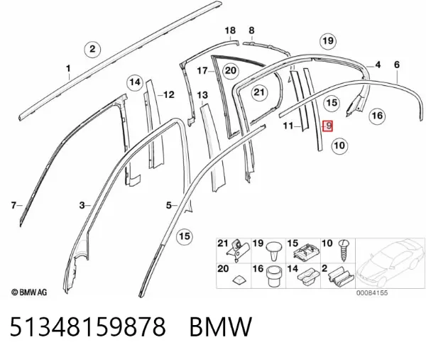  51348159878 BMW