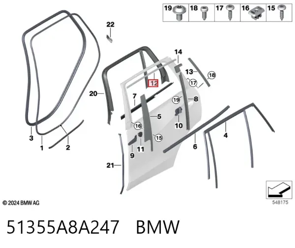  51355A8A247 BMW