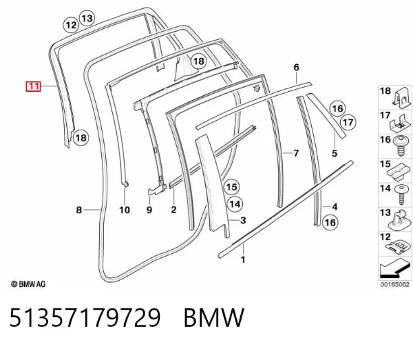  51357179729 BMW