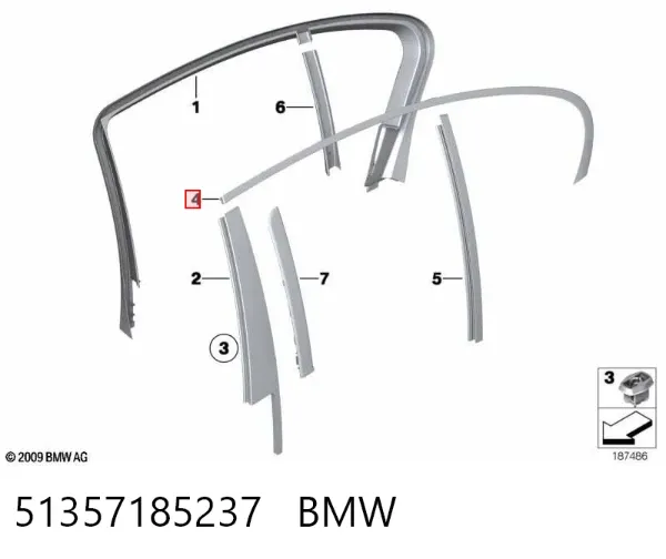  51357185237 BMW
