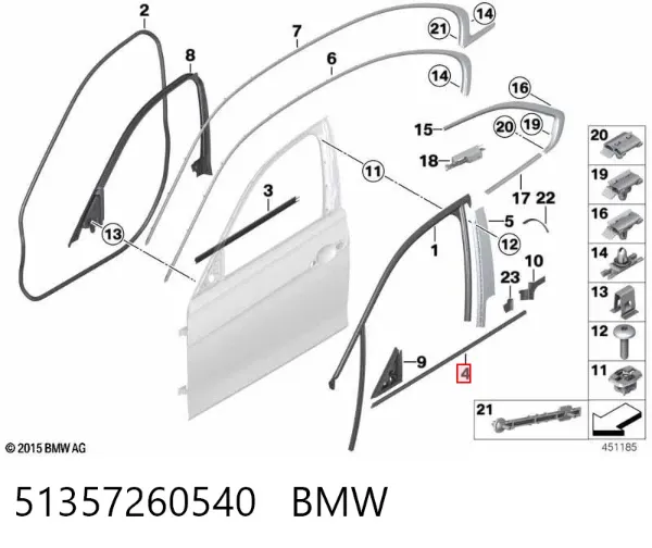  51357260540 BMW