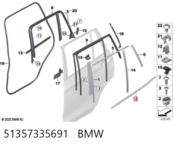  51357335691 BMW