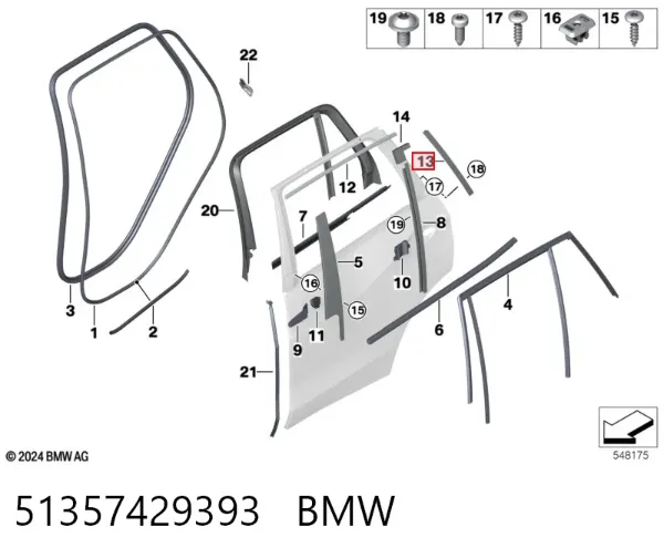  51357429393 BMW