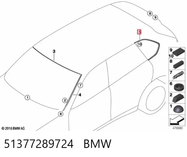  51377289724 BMW