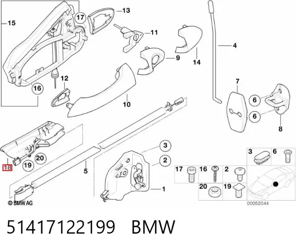 51417122199 BMW