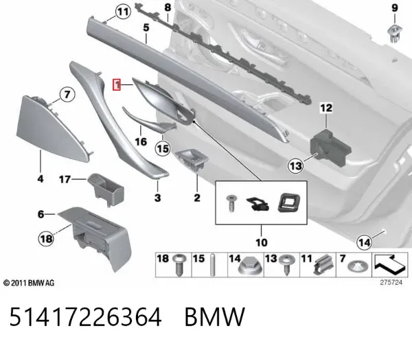  51417226364 BMW