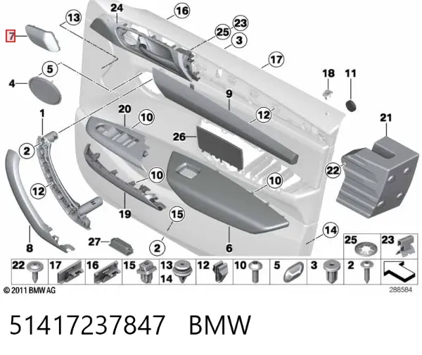  51417237847 BMW