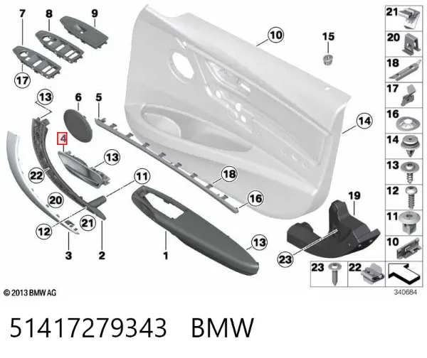  51417279343 BMW