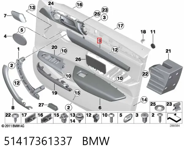  51417361337 BMW