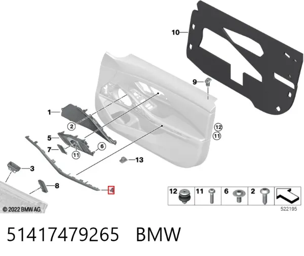  51417479265 BMW