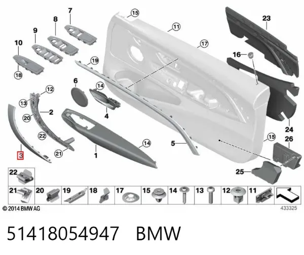  51418054947 BMW