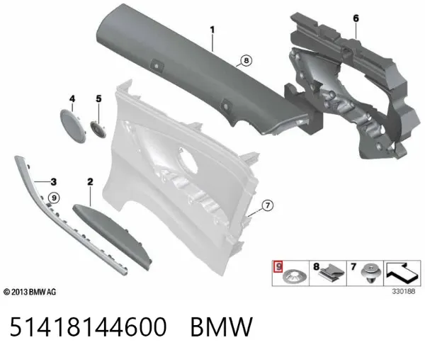  51418144600 BMW