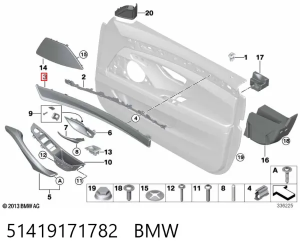  51419171782 BMW