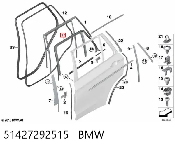  51427292515 BMW
