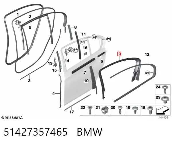  51427357465 BMW