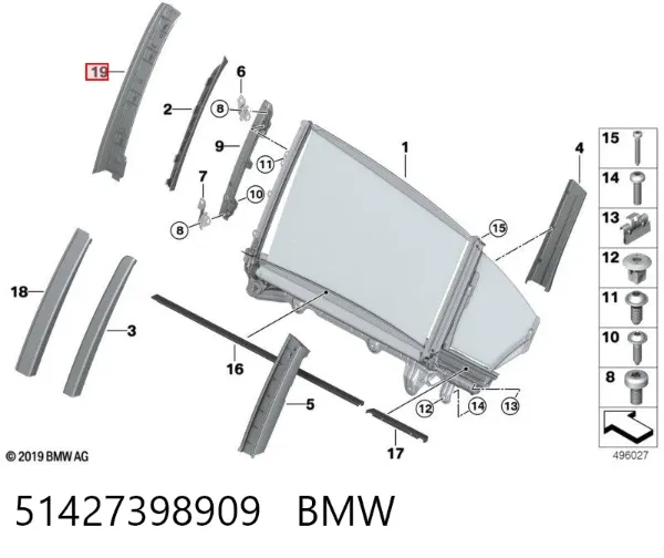  51427398909 BMW