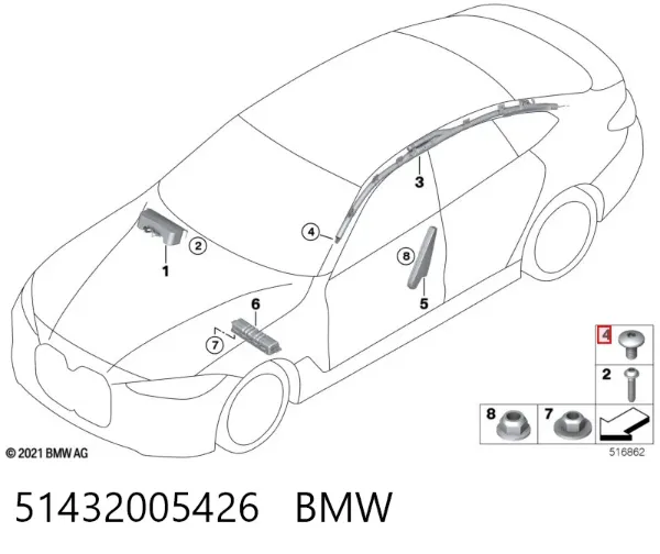  51432005426 BMW