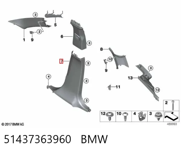 51437363960 BMW