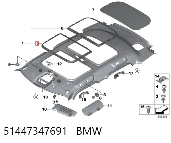  51447347691 BMW