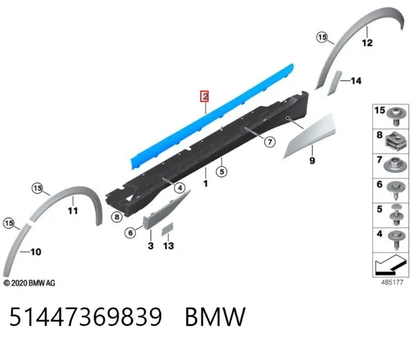  51447369839 BMW