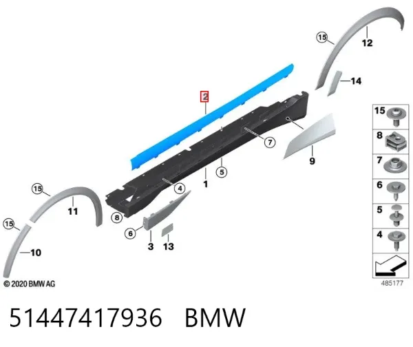  51447417936 BMW