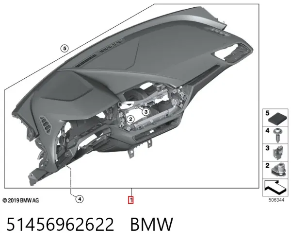 Торпедо 51456962622 BMW