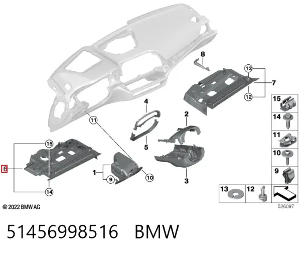 51456998516 BMW