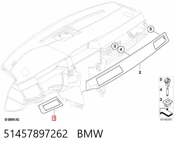  51457897262 BMW