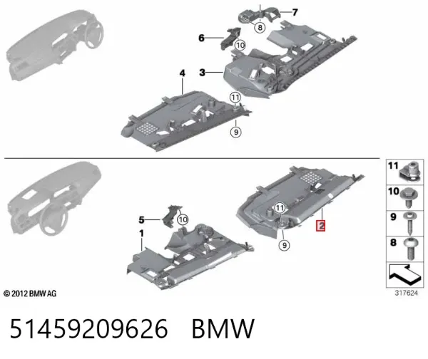  51459209626 BMW
