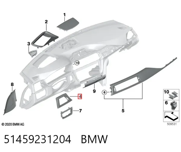  51459231204 BMW