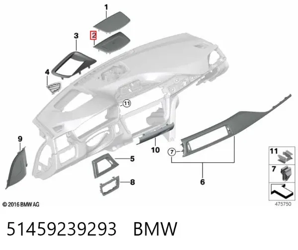  51459239293 BMW