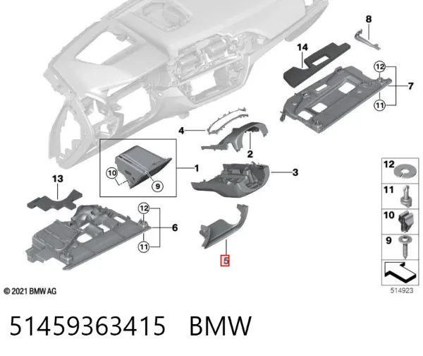  51459363415 BMW