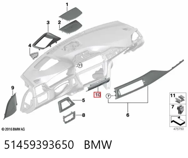  51459393650 BMW