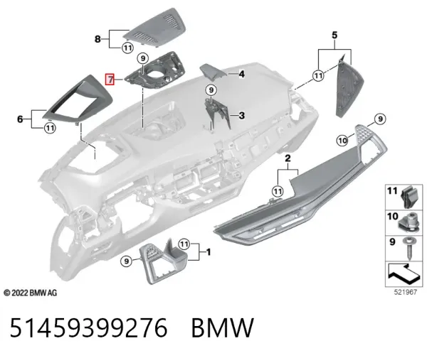  51459399276 BMW