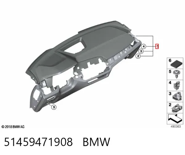 Торпедо 51459471908 BMW