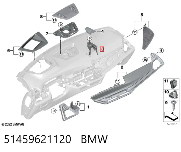  51459621120 BMW