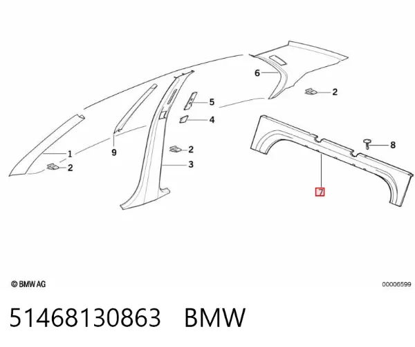  51468130863 BMW