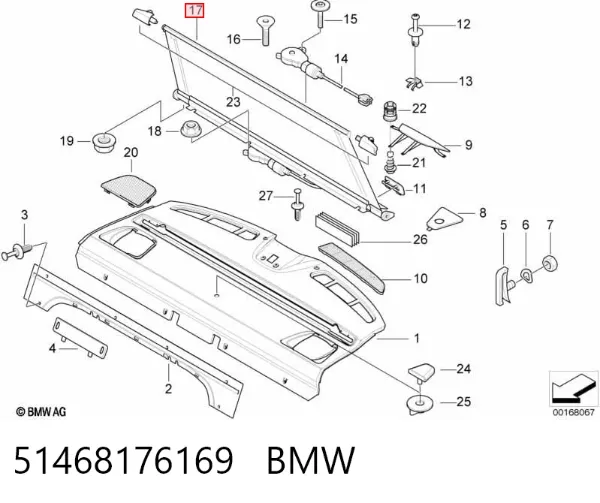  51468176169 BMW