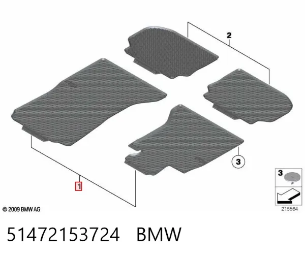  51472153724 BMW