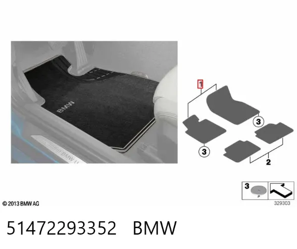  51472293352 BMW