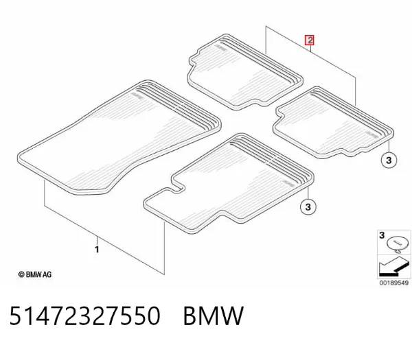  51472327550 BMW