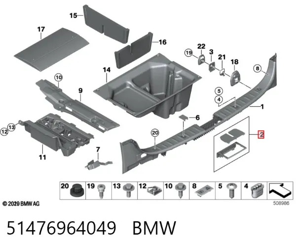  51476964049 BMW