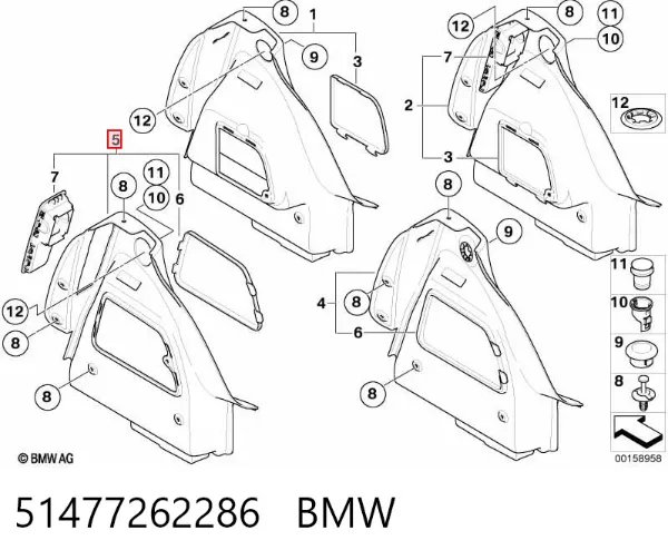  51477262286 BMW