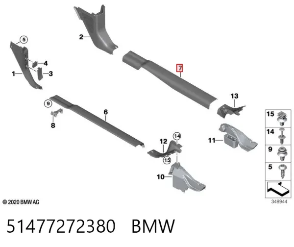  51477272380 BMW
